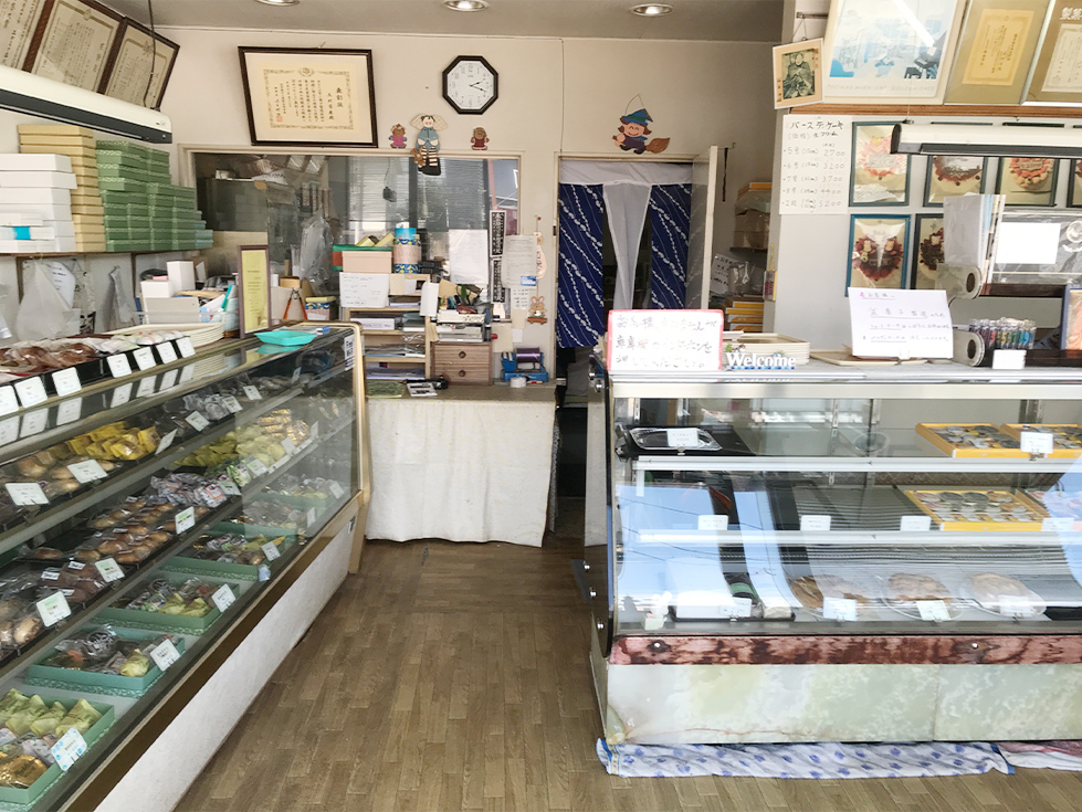 和洋菓子　タマムラ店内